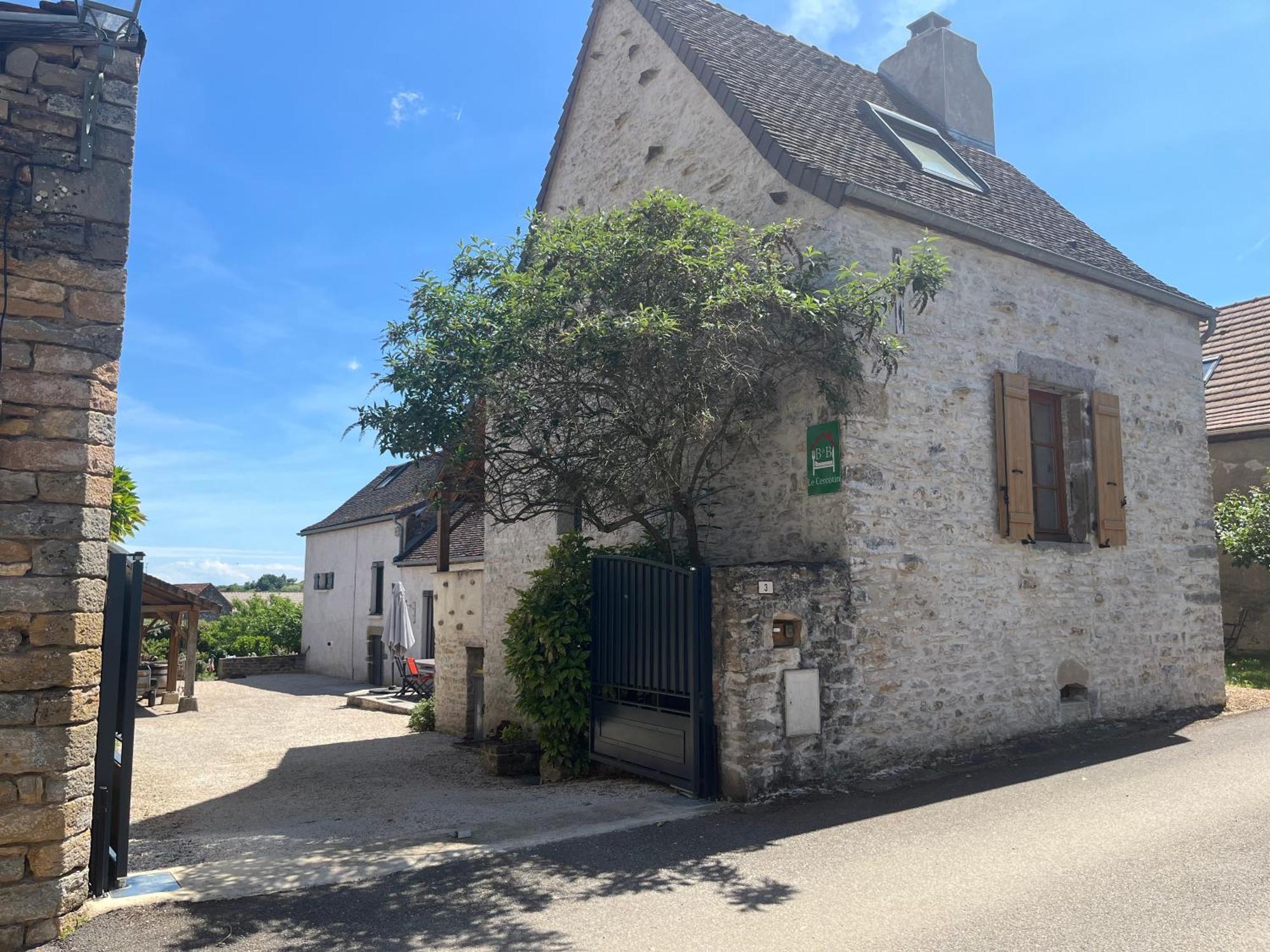 Вилла Le Cercotin Moroges Экстерьер фото